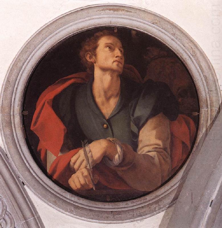 St Luke, Pontormo, Jacopo